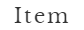 Item